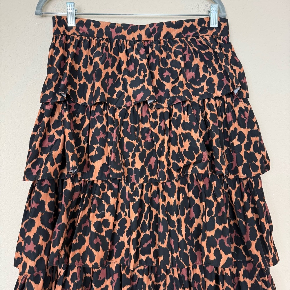 J. Crew Leopard Print Maxi Skirt - Picture 5 of 15